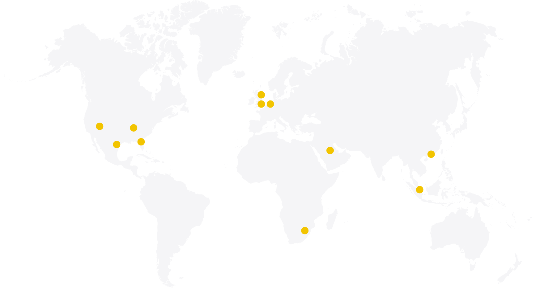 Macdonald & Company Global Office Locations Map - Mobile