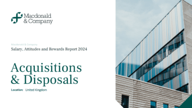 Acquisitions and Disposals - UK 2024 Salary Guide Cover Image