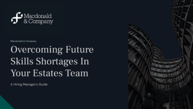 Overcoming Future Skills Shortages in Your Estates Team Resource Cover