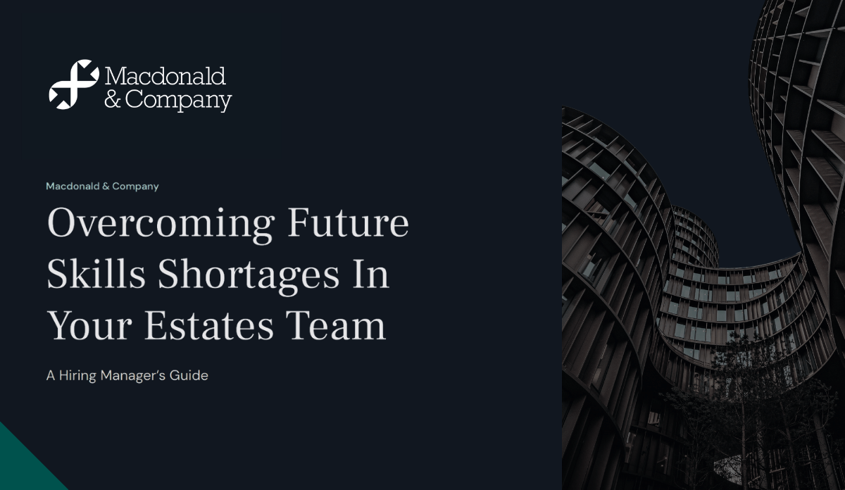 Overcoming Future Skills Shortages in Your Estates Team Resource Cover